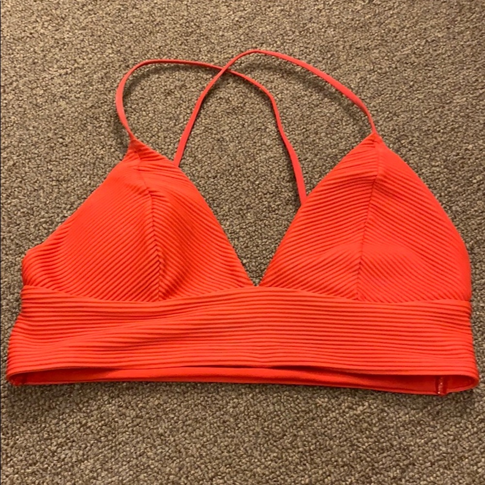 H&M red bath suit top